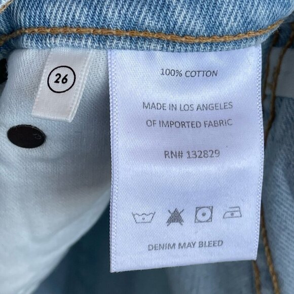 GRLFRND Helena High Rise Cut Off Short size 26 - Picture 11 of 14